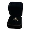 Image 1 : New 14K Gold Plated 1.0ct Cushion Cut Simulated Diamond (CZ) Ring - Size 6