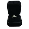 Image 1 : New 14K Gold Plated 2.0ct Heart Cut Simulated Diamond (CZ) Ring - Size 8