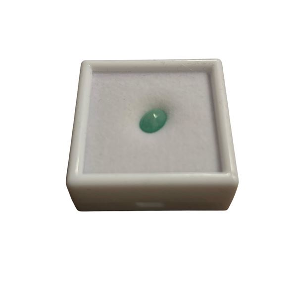 1.6ct Natural Emerald - Untreated - Oval Cut - 6.6x8.9mm