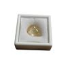 Image 1 : 19.0ct Natural Golden Rutile Quartz - Pear Cabochon Cut - 15.6x19.5mm