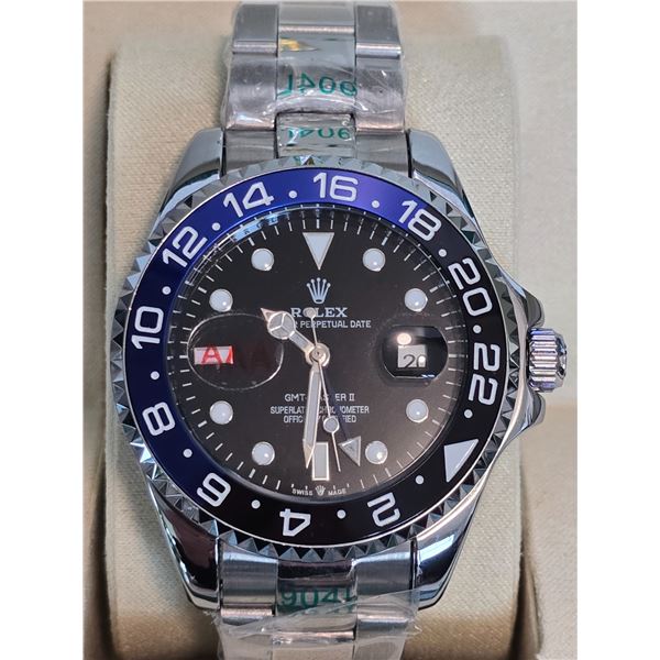 FULLY AUTOMATIC ROLEX GMT MASTER II 40 MM REF# 116710BLNR - â€œBATMANâ€ -