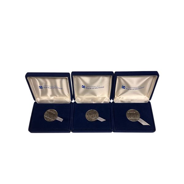 Group of 3 1982 Canadian Federation Constitution Dollar