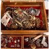 Image 2 : Large Assorted Group of Mens Jewelry w/Jewelry Box