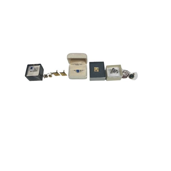 Group of Assorted Rings & Pins