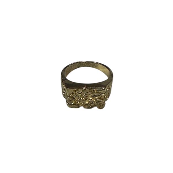 10K Stamp Gold Ring (Untested) 8.5 Grams
