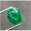 Image 1 : One loose collector's stone with the following:Natural Colombian Emerald Shape, faceting style: Oval