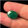 Image 1 : One oval cut natural emerald, measuring 13.90 x 10.33 x 6.30mm, exact weight 6.25ct. Estimated Retai