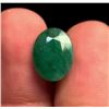 Image 3 : One oval cut natural emerald, measuring 13.90 x 10.33 x 6.30mm, exact weight 6.25ct. Estimated Retai