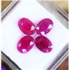 Image 2 : One parcel of collector's stones with the following: Natural Pigeon Blood Burmese Ruby Shape, faceti