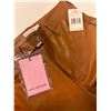 Image 3 : New w/Tags Avec Les Filles Brown Pleather Pants Size S Retail $118