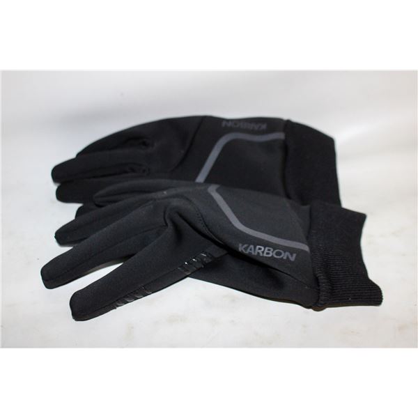 NEW KARBON SZ LARGE RUNNING GLOVES