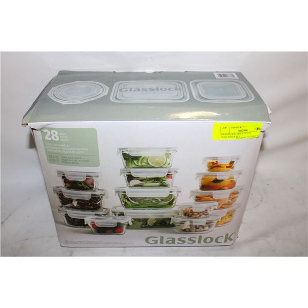 GLASSLOCK 28PCS GLASS CONTAINER SET