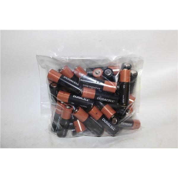 REPACKED DURACELL AA BATTERIES