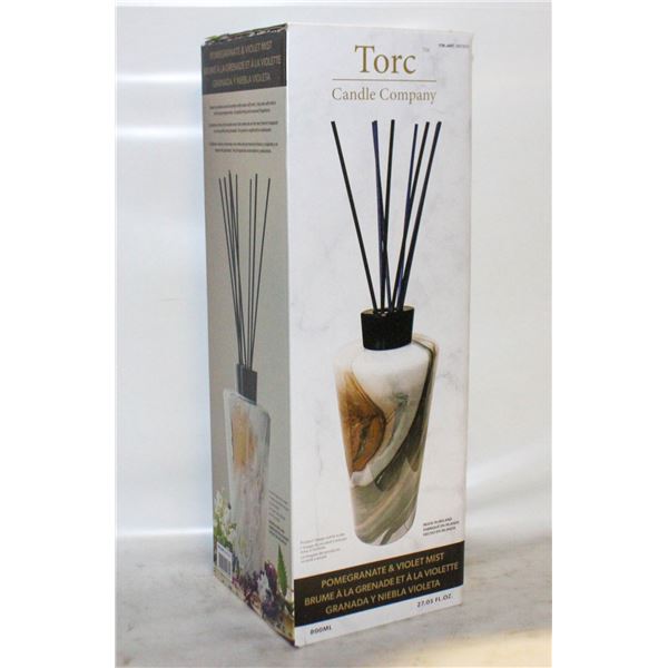 TORC CANDLE COMPANY POMEGRANITE DIFFUSER