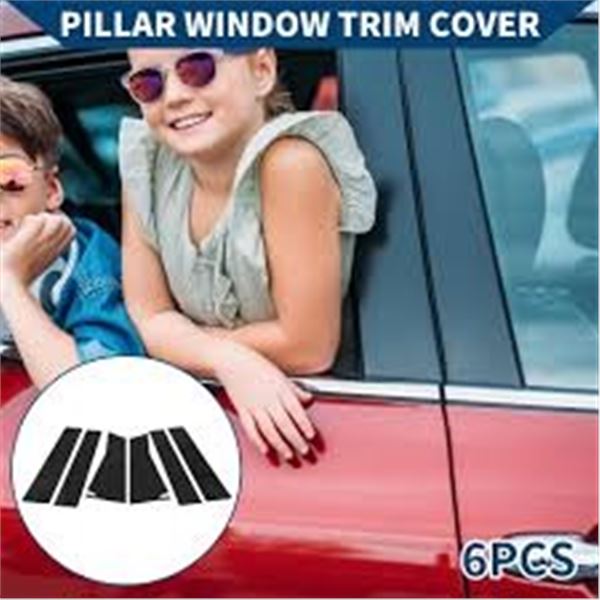 NEW HIHAHA DOOR PILLAR WINDOW TRIM FRONT REAR