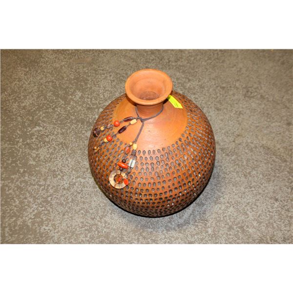 LARGE 18" X 15" EARTHENWARE POTTERY