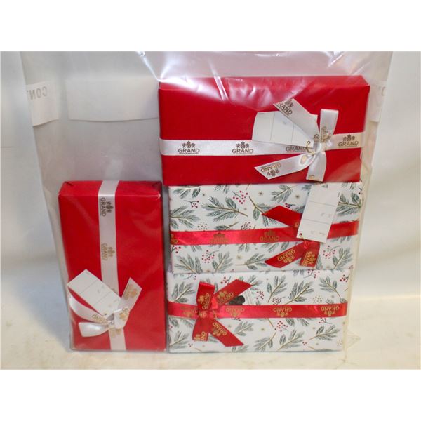 REPACKED 4 X 129G GRAND BELGIAN CHOCLATES