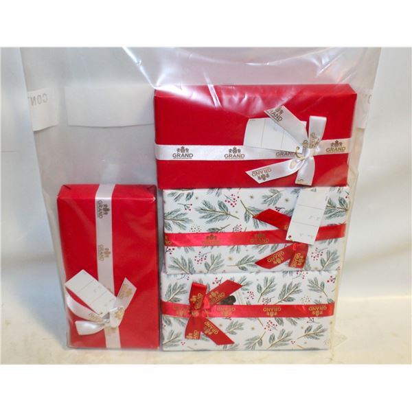 REPACKED 4 X 129G GRAND BELGIAN CHOCLATES