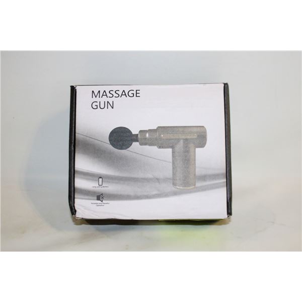 NEW 6PCS PORTABLE MASSAGE GUN SET WITH LED TOUCH