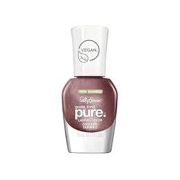 4 X 10ML SALLY HANSEN PURE 156 RAISIN THE BAR