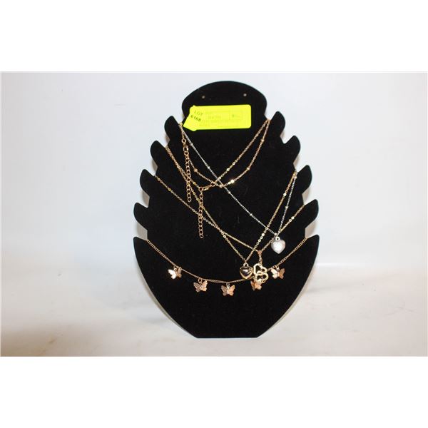 NEW JEWELRY DISPLAY NECKLACE STAND WITH 6