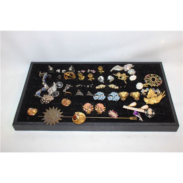 TRAY OF COSTUME JEWELRY