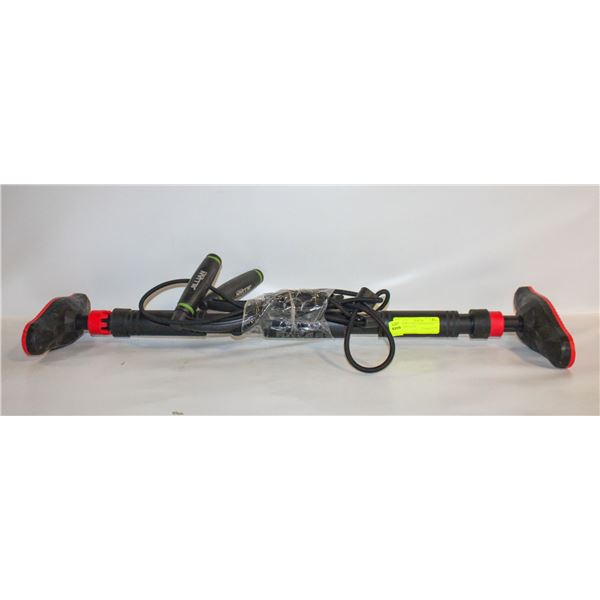 DOORWAY PULL UP BAR WITH SKIPPING ROPE