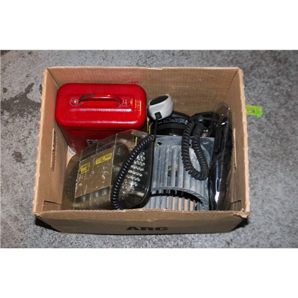 FLAT OF ASSORTED ITEMS