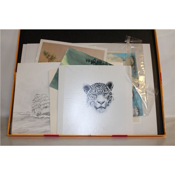 FLAT OF VARIOUS PRINTS