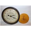 Image 1 : LOT OF 2 WALL DÉCOR CLOCKS