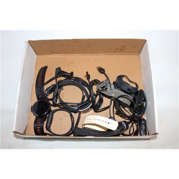 FLAT OF ASSORTED SMART WATCHES+CHARGER