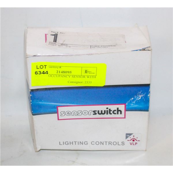 CEILING OCCUPANCY SENSOR WITH BAS AND