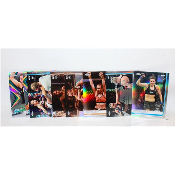 ROOKIE CARDS TOPPS CHROME UFC WOMEN