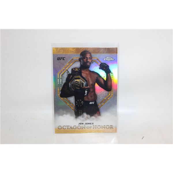 JON JONES OCTAGON OF HONOR UFC TOPPS CHROME