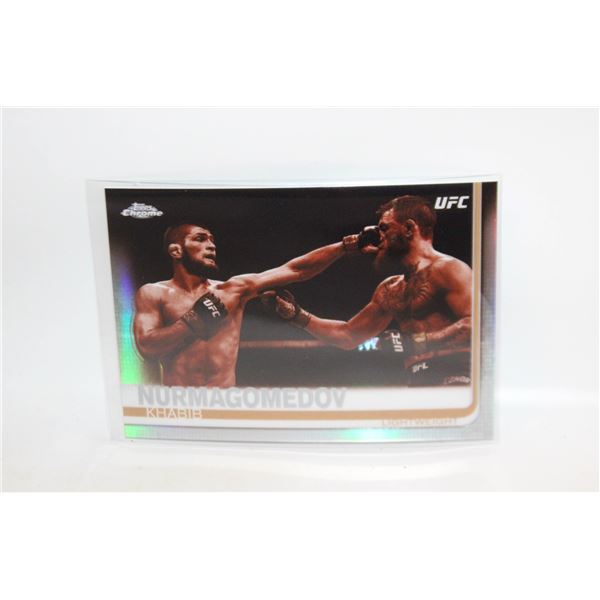 KHABIB NURMAGOMEDOV UFC TOPPS CHROME 25