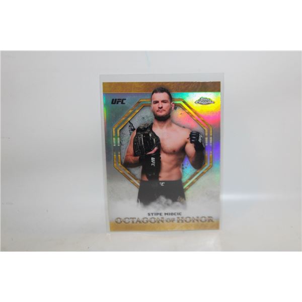 STIPE MIOCIC UFC OCTAGON OF HONOR TOPPS CHROME