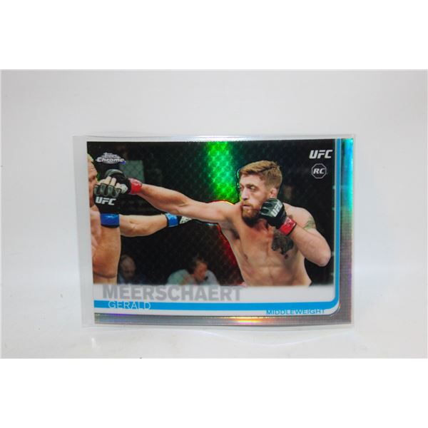 GERALD MEERSCHAERT ROOKIE CARD UFC TOPPS CHROME