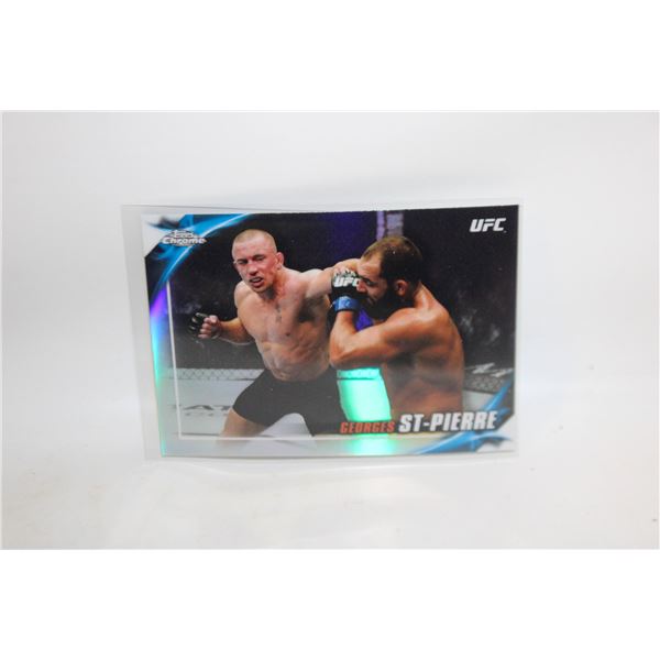 GSP UFC GEORGES ST-PIERRE TOPPS CHROME UFCK-GSP
