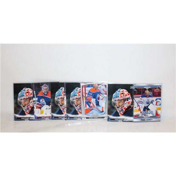 STUART SKINNER 8 CARD SET EDMONTON OILERS