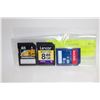 Image 1 : 8 GB MEMORY CARDS SET OF 3