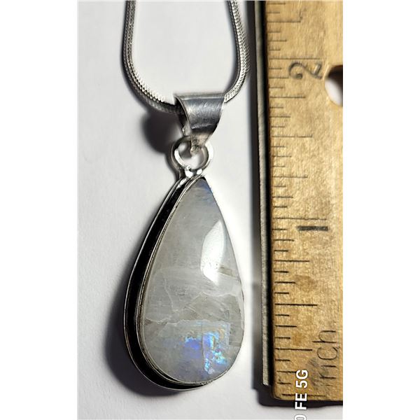 14) PEAR SHAPED NATURAL MOONSTONE