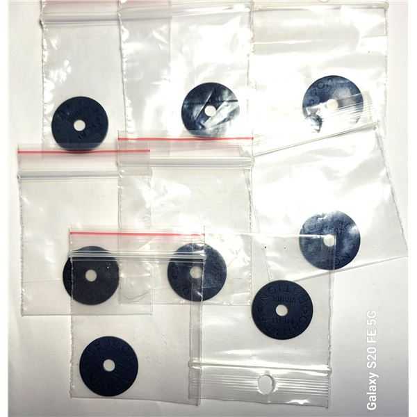 26)  LOT OF 8 WWII CANADIAN MEAT RATION