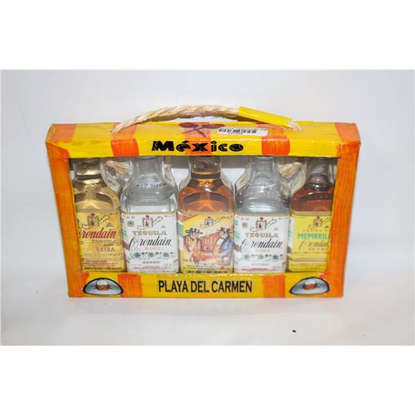 5 BOTTLES MEXICAN TEQUILA