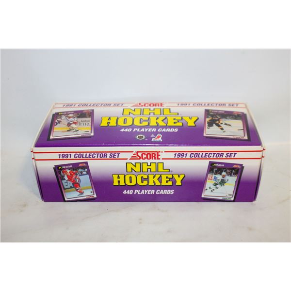 1991 SCORE COLLECTOR SET COMPLETE SET IN BOX