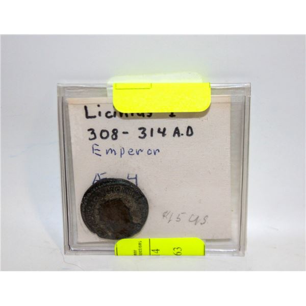 COIN EMPEROR LICINIUS I 308-314 AD
