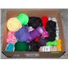 Image 1 : LARGE BOX YARN & SCARVES
