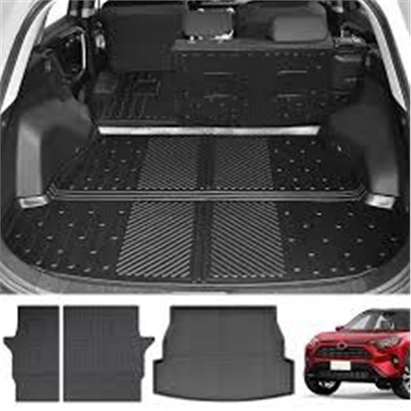 NEW JTYZSM REAR CARGO MAT & BACKREST 19-25 TOYOTA