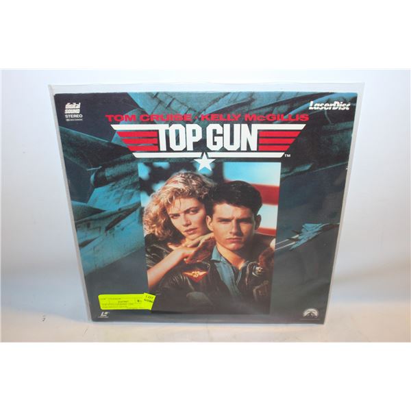 TOP GUN LAZERDISC 1990 PARAMOUNT MOVIE