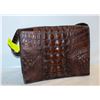 Image 1 : VINTAGE ALLIGATOR LEATHER HAND BAG PURSE