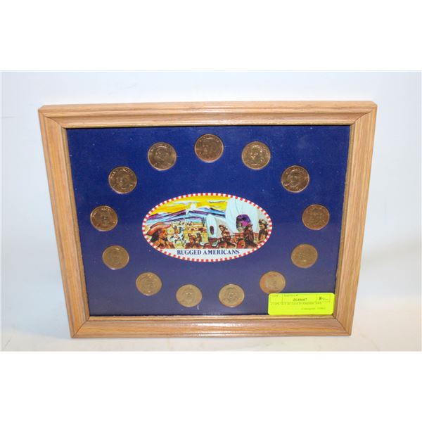 COIN SET RUGGED AMERICANS